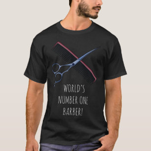 's Werelds nummer een kapper kapper T-shirt