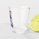 's Werelds Okayest Fantasy Football Player USA Col Shot Glas (Rechts)