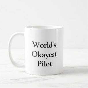 's Werelds Okayest Pilot-Mok Koffiemok