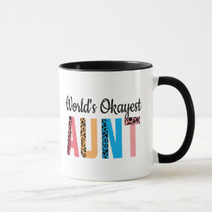 's Werelds Okayest tante Mok, Auntie Gift Coffee M Mok