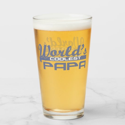 's Werelds oudste papieren Glas (Voorkant gevuld)