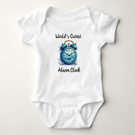 's Werelds Schattigee Wekker Baby Bodysuit