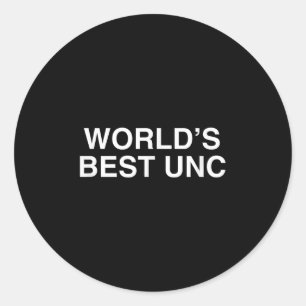 'S Werelds Unscharnierende Gen Z College Sarcastis Ronde Sticker