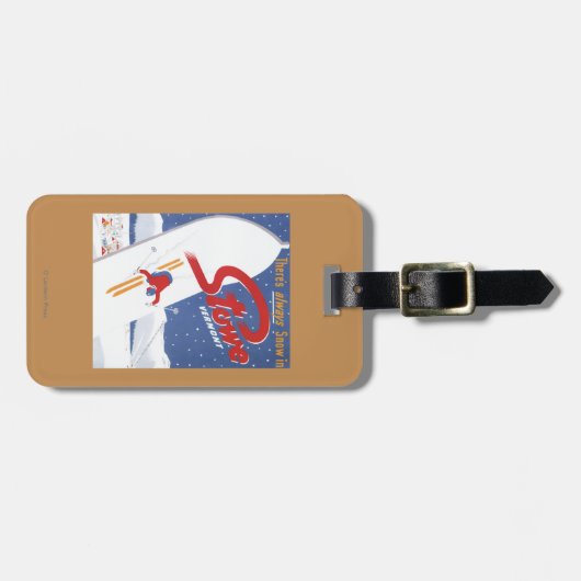 S zogen - Er is altijd een sneeuwpromo-Poster Bagagelabel (Voorkant horizontaal)