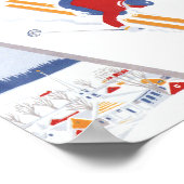 S zogen - Er is altijd een sneeuwpromo-Poster Poster (Hoek)