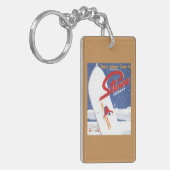 S zogen - Er is altijd een sneeuwpromo-Poster Sleutelhanger (Voorkant Links)