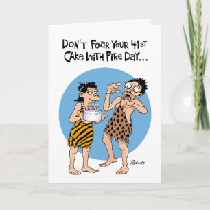 Sa 41e carte d'anniversaire