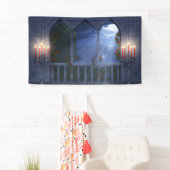 Sa bannière Silver Mantle (En situation)