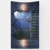 Sa bannière Silver Mantle (Vertical)