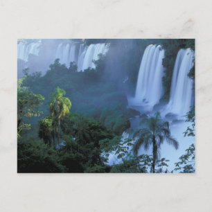 SA, Brazilië, Parana staat; Iguacu NP, Iguacu Briefkaart