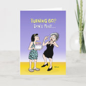 Sa carte d'anniversaire de 60 ans (Devant)