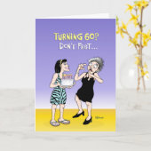 Sa carte d'anniversaire de 60 ans (Fleur jaune)