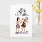 Sa carte de voeux pour 50e anniversaire (Fleur jaune)