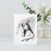 Sa carte postale Protector Angel Love (Debout devant)