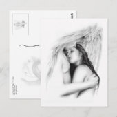 Sa carte postale Protector Angel Love (Devant / Derrière)