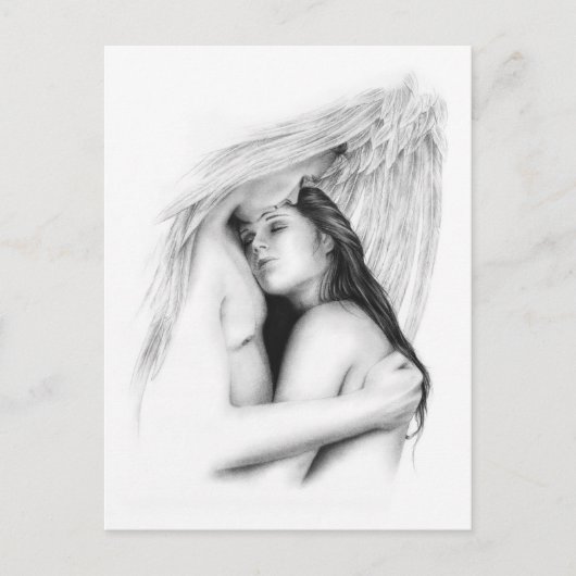 Sa carte postale Protector Angel Love (Devant)