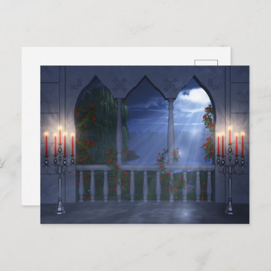 Sa carte postale Silver Mantle (Devant / Derrière)