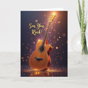 Sa Carte You Rock Guitar Sparkle