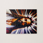 Sa Couronne, Son Puzzle d'Art Abstrait Gloire (Horizontal)