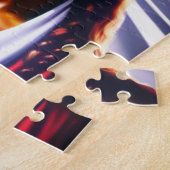 Sa Couronne, Son Puzzle d'Art Abstrait Gloire (Côté)