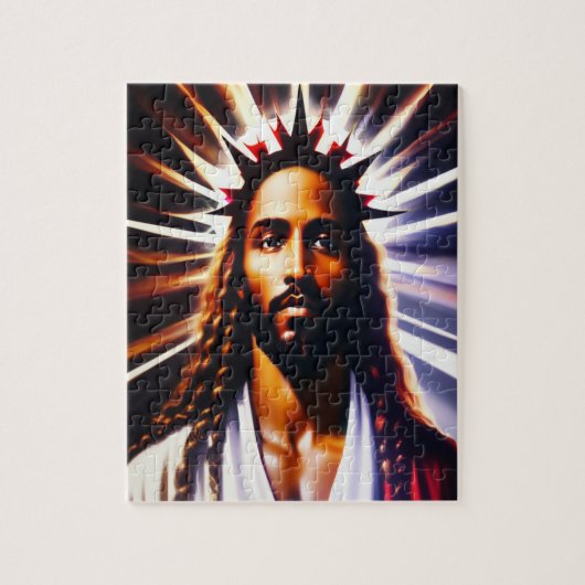 Sa Couronne, Son Puzzle d'Art Abstrait Gloire (Vertical)