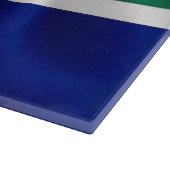 SA Flag Glas snijplank (Hoek)