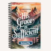 Sa grâce est Suffisante Christian Women Journal (Recto)