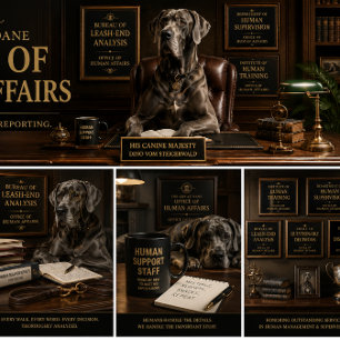Sa Majesté Canine Tasse Dogue Allemand