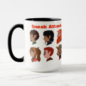 SA mignonne ! Tasse de fonte (Gauche)