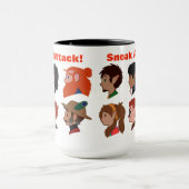 SA mignonne ! Tasse de fonte (Centre)