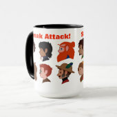 SA mignonne ! Tasse de fonte (Devant gauche)