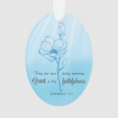 Sa miséricorde est nouvelle chaque matin vers la B (dos)