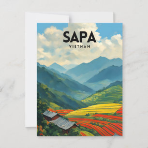Sa Pa Vietnam Briefkaart