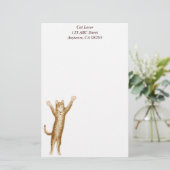 Sa Papeterie Personnalisable Super Kitty (Debout devant)