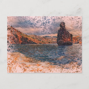 Sa Polleta des Punset & Benirràs Baai, Ibiza Briefkaart