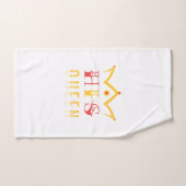 Sa Reine (Serviette à main)