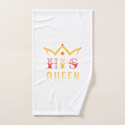 Sa Reine (Serviette à main)