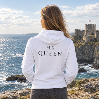 Sa Reine - Bella+Canvas Sweat à Capuche Fermé