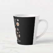 Sa Sagesse auto-gouverne Latte Mug (Droite)