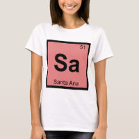 Sa - Santa Ana Californië Scheikunde Periodiek Sys
