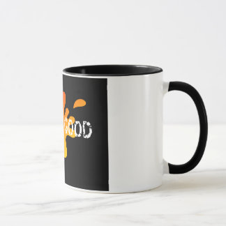 Sa toute la bonne tasse - lettres blanches