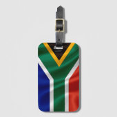 SA-vlag Bagagelabel (Voorkant (verticaal))