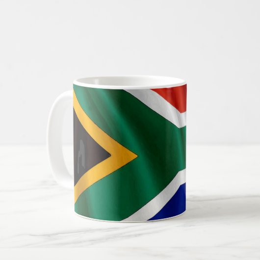 SA-vlag Koffiemok (Voorkant links)