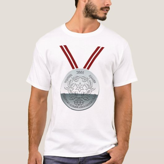 SAA Winter Silver Medal T-shirt (Voorkant)