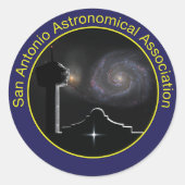 SAAA kleine logo stickers (Voorkant)