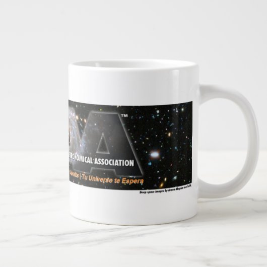 SAAA logo bumpersticker Extra Grote Beker (Rechts)