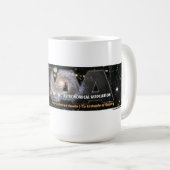 SAAA logo bumpersticker Koffiemok (Voorkant rechts)