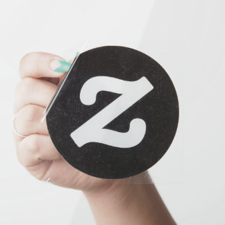 SAAA-logo, helder venster bellen Raamsticker