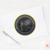 SAAA logo muurstickers Ronde Sticker (Envelop)