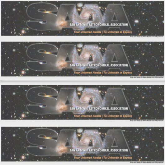 SAAA logo stickers (Devant)